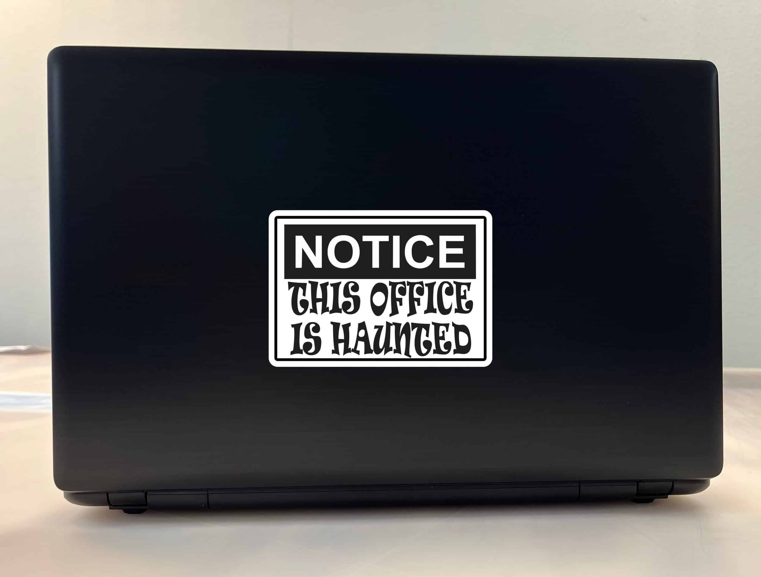 Office is Haunted Sticker