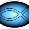 christian fish sticker