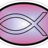 christian fish sticker