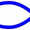 christian fish sticker