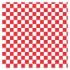 Red Checkered Hobby Cutter Vinyl Sticker