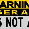 not a step warning