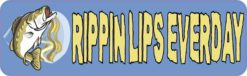 Rippin Lips Bumper Sticker