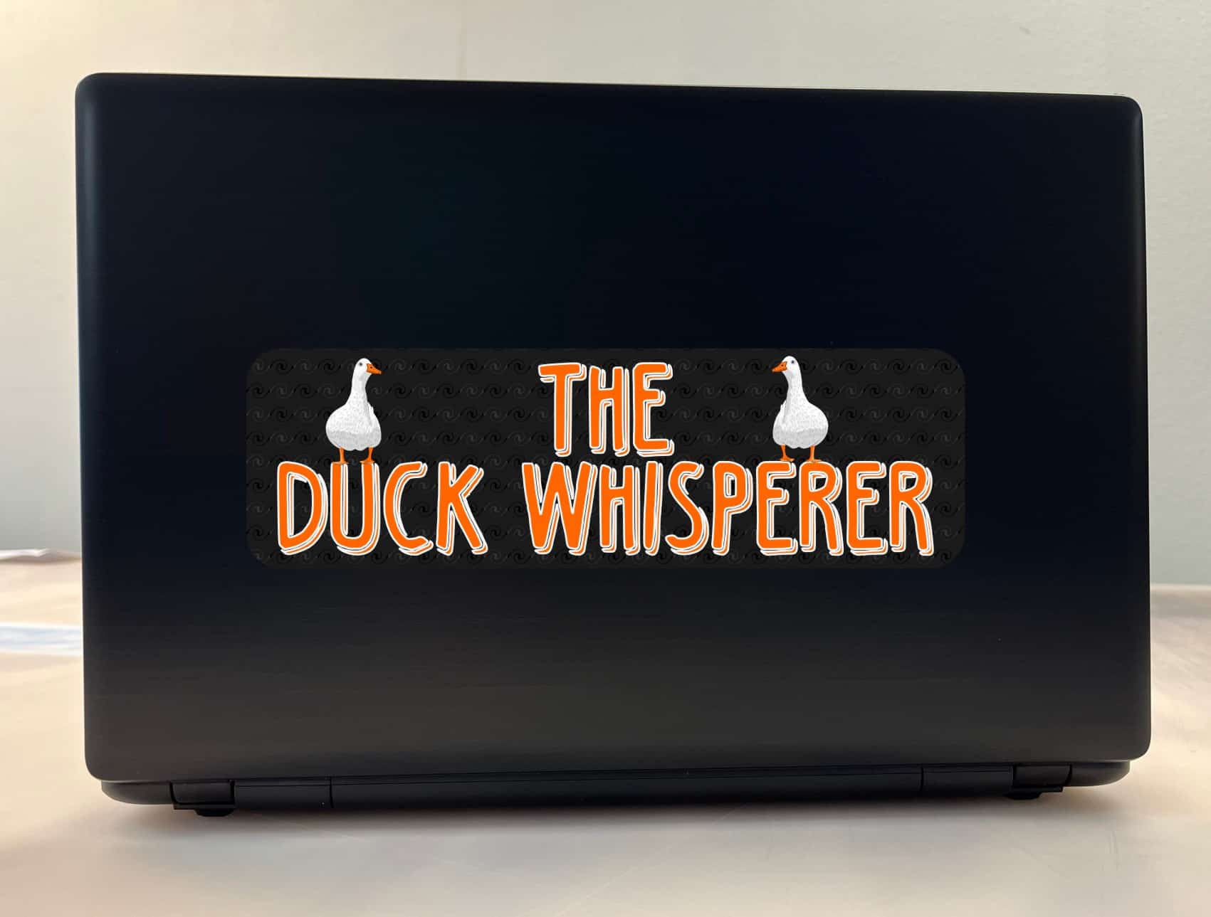 10in x 3in The Duck Whisperer Bumper Sticker Vinyl Animal Sign Car Decal