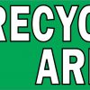 Recycling area