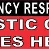 Autistic Child Lives Here Sticker