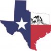 Die Cut Armadillo Texas Sticker