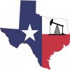 Die Cut Oil Well Texas Sticker