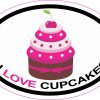 i love cupcakes sticker