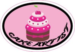 cake artist sticker