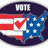 vote sticker