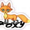 foxy sticker