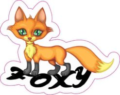 foxy sticker