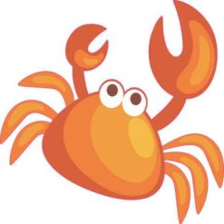 crab sticker