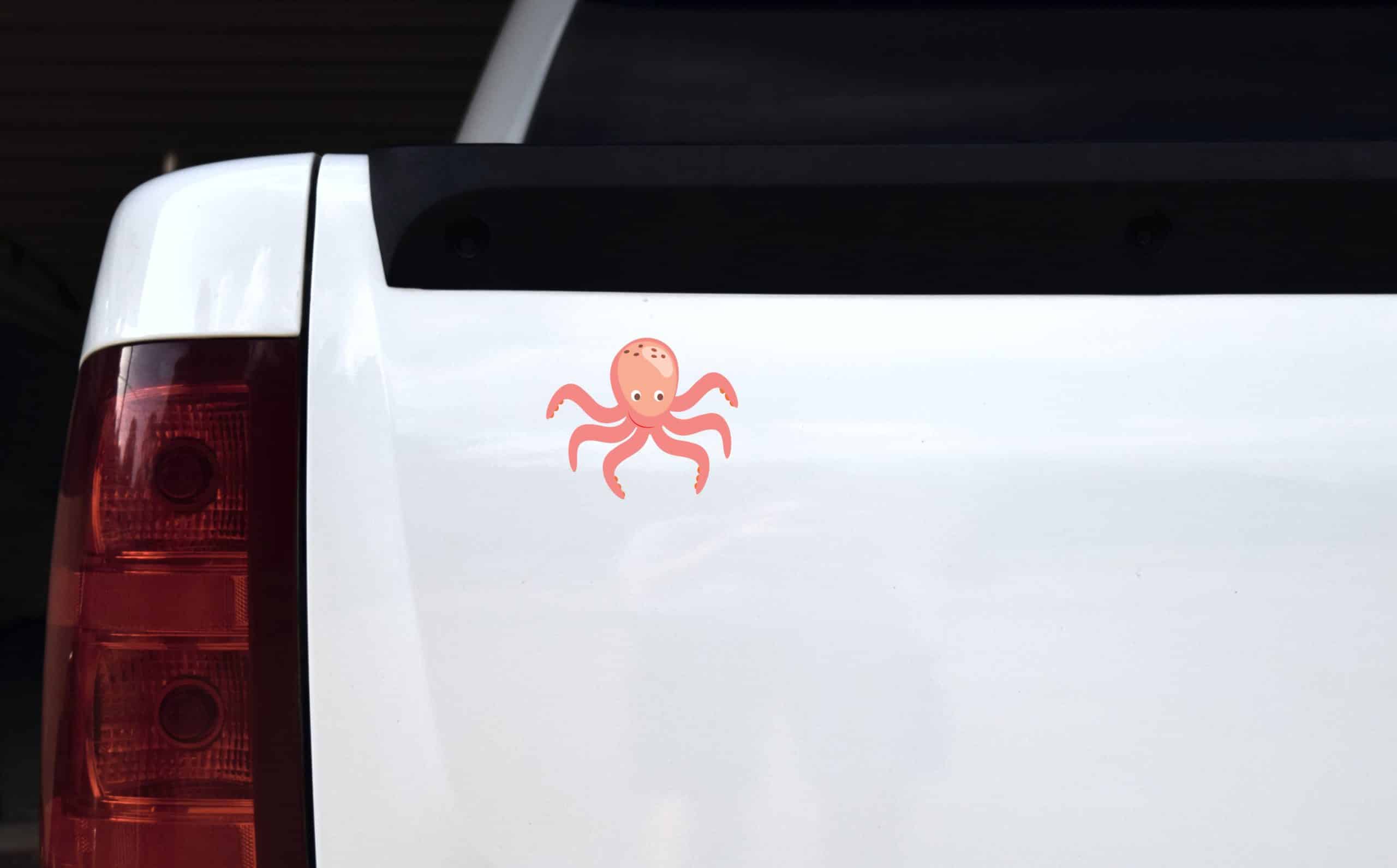 StickerTalk 4in x 3.5in Octopus Vinyl Sticker, 4 inches x 3.5 inches - Image 5