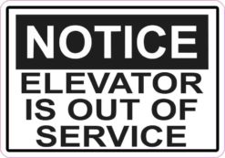out of service