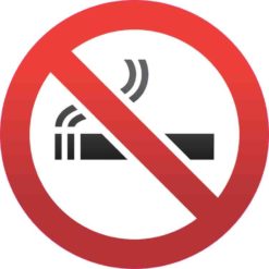 No Smoking Sticker