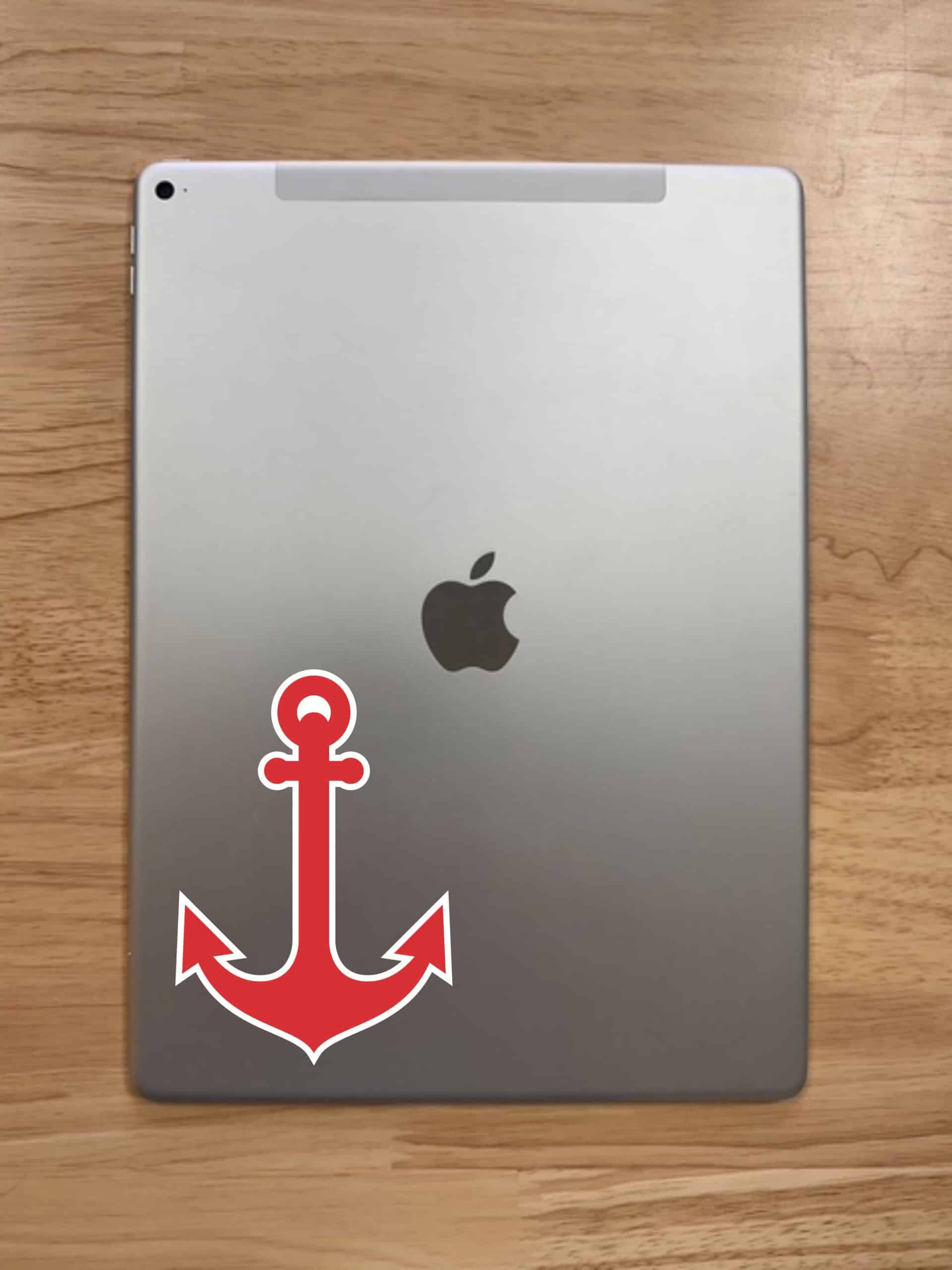 3.5in x 5in Red Anchor Sticker Vinyl Cup Decal Vehicle Window Stickers - Image 7
