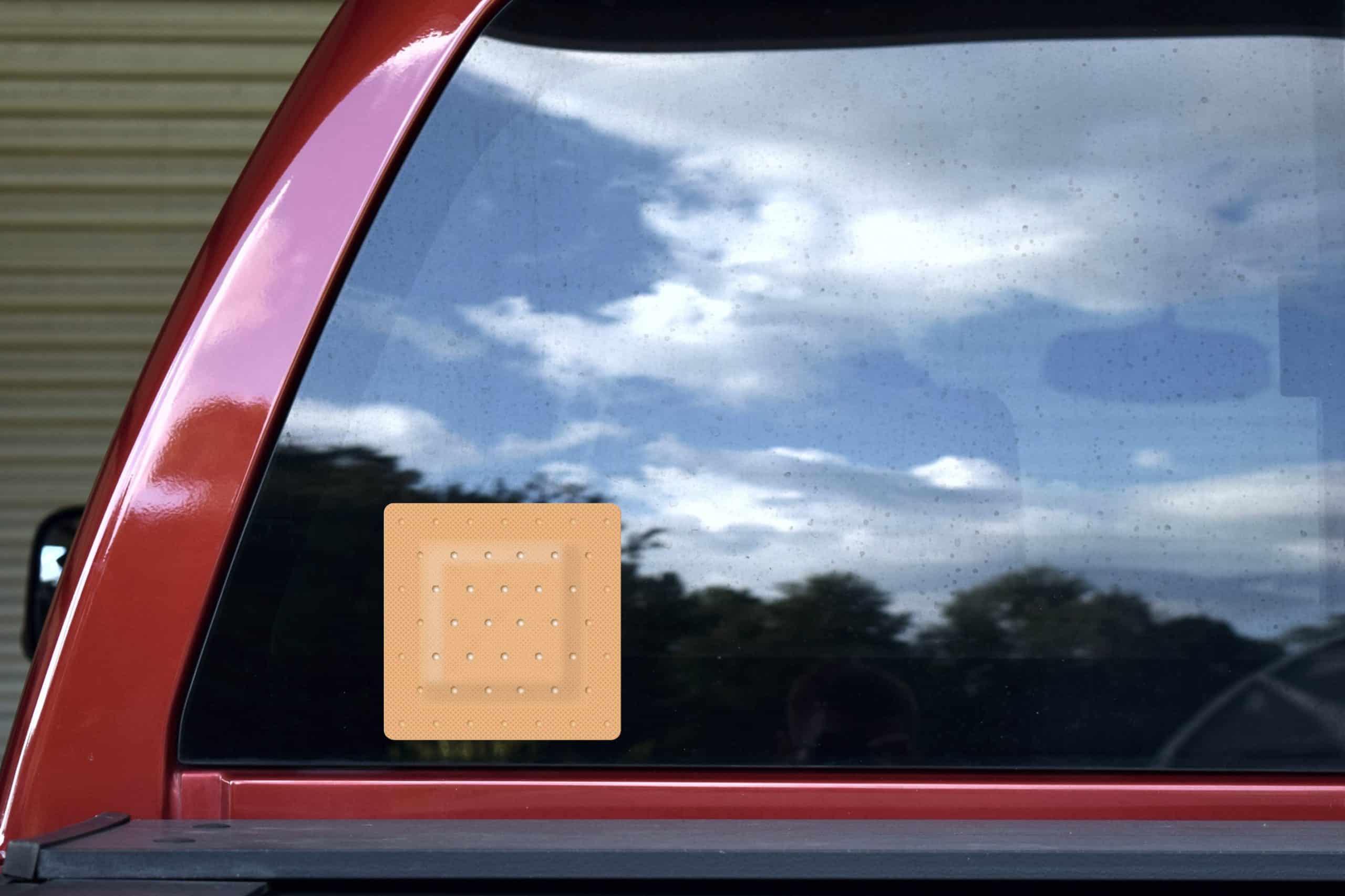 StickerTalk Square Bandage Vinyl Sticker, 5 inches x 5 inches - Image 5