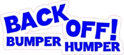 bumper humper sticker