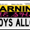 no boys allowed