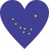 Alaska Heart Sticker