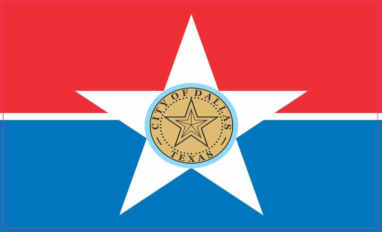 Dallas texas Flag