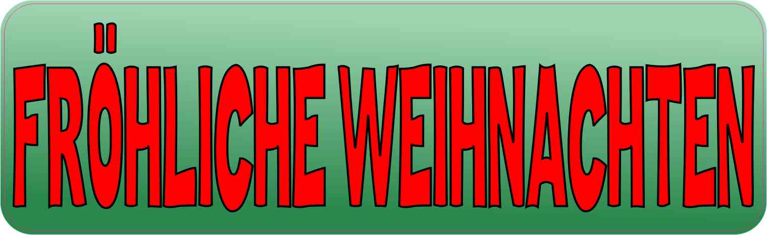 Fröhliche Weihnachten sticker