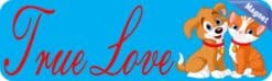 10in x 3in True Love Pets Magnet Magnetic Animal Dog Cat Car Bumper