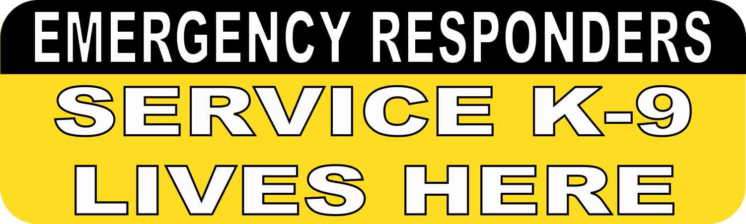 Service K-9 lives here