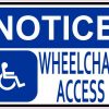 wheelchair access