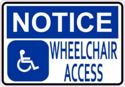 wheelchair access