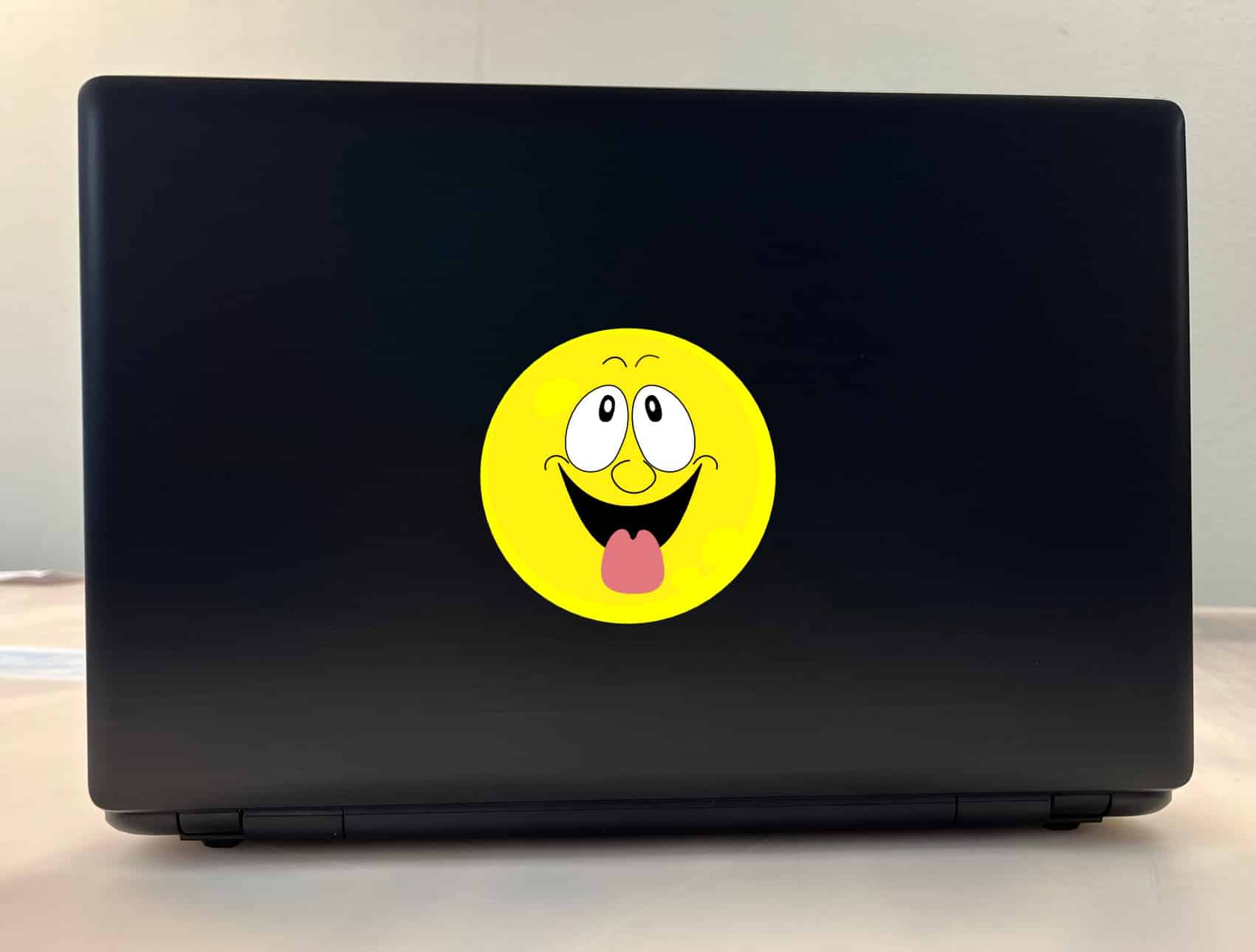 4in X 4in Silly Face Sticker Vehicle Bumper Stickers Funny Vinyl Cup Decal - Image 3