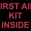 First Aid Kit Inside