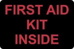 First Aid Kit Inside