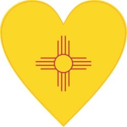 New Mexico Heart Sticker