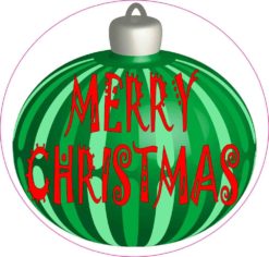 merry christmas sticker