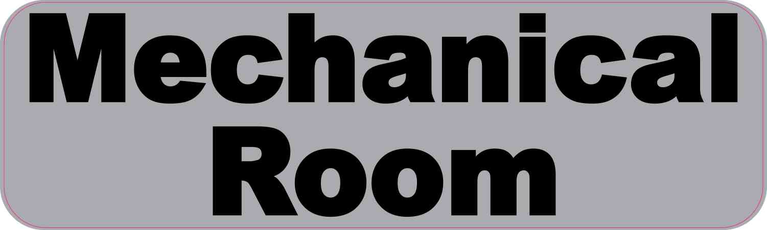 Mechanical Room Magnet