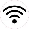 wi-fi symbol sticker