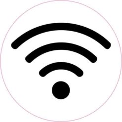 wi-fi symbol sticker