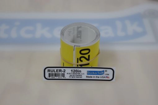 ruler sticker