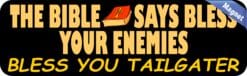 10in x 3in Bless You Tailgater Bible Magnet Vinyl Religious Vehicle Magnets