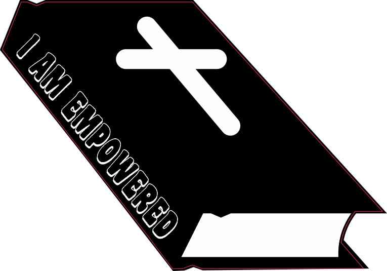 I Am Empowered Bible Sticker
