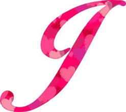 j monogram sticker