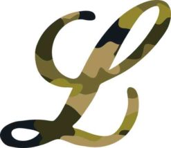 l monogram sticker