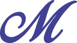 M monogram sticker