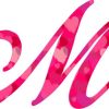 M monogram sticker