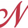 n monogram sticker