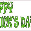 Happy St. Patrick's Day Bumper Sticker