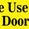 other door sticker